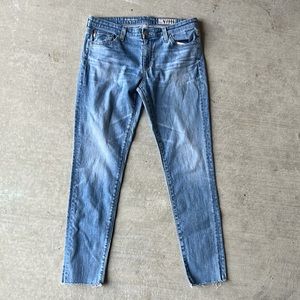 AG Adriano Goldschmied | The Legging Ankle Super Skinny Raw Hem Light Wash Jeans